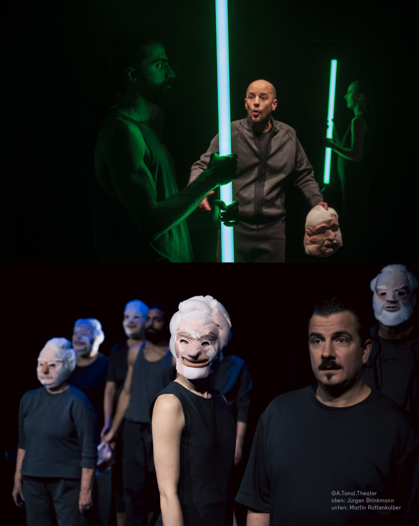 A.Tonal Theater, Hypocrites A.Tonal Theater, Markenentwicklung, Corporate Design, Website