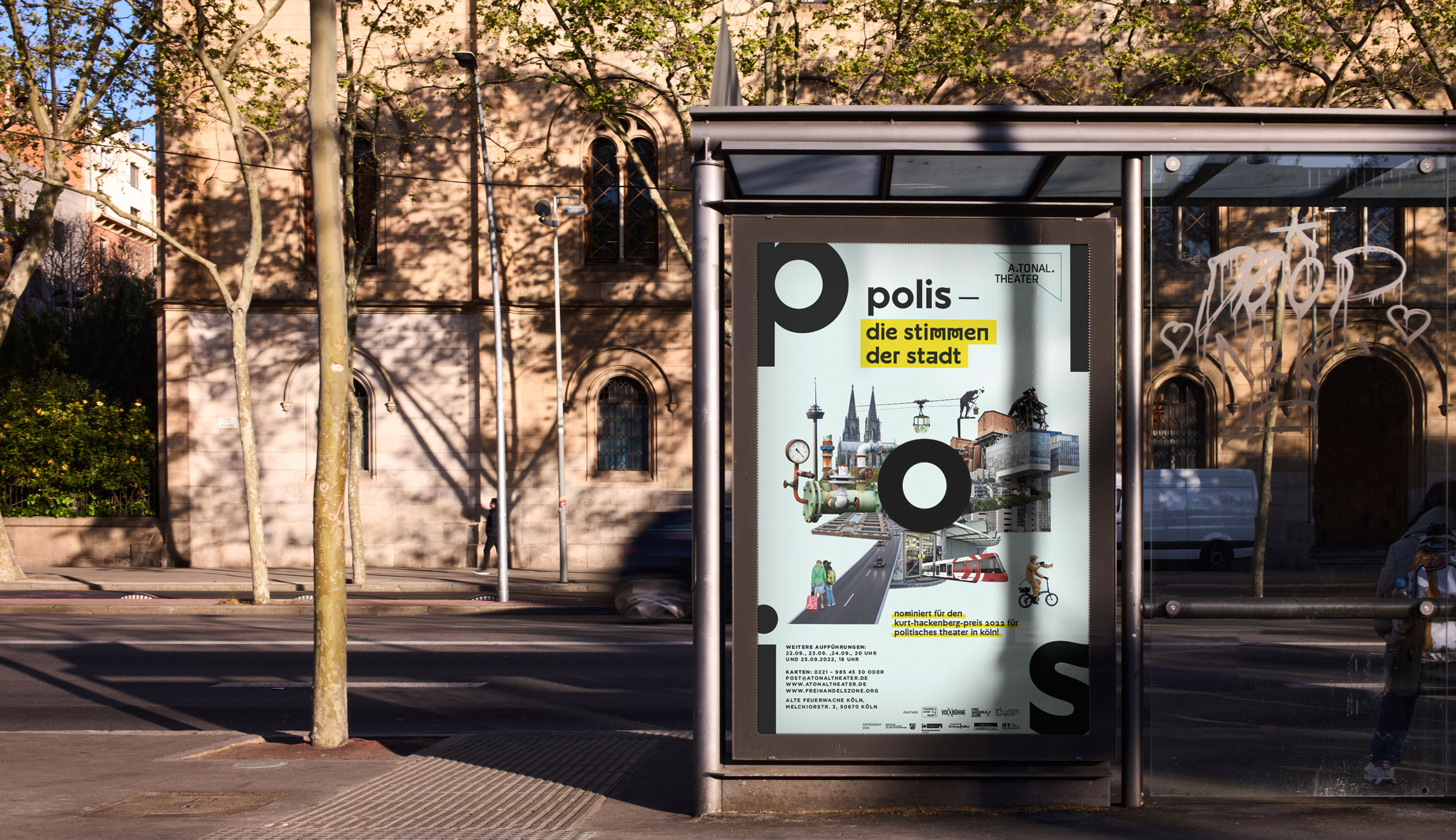 A.Tonal Theater, Polis A.Tonal Theater, Markenentwicklung, Corporate Design, Website
