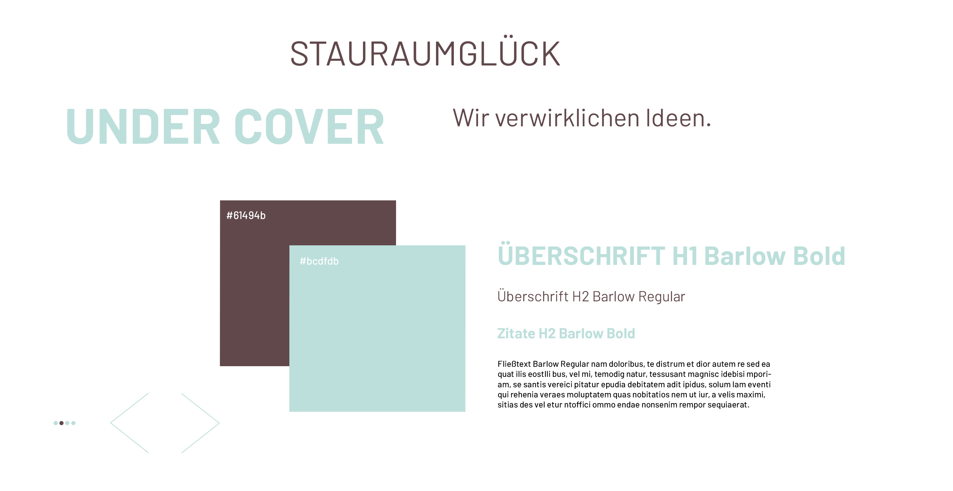Hencke & Meier, Typografie